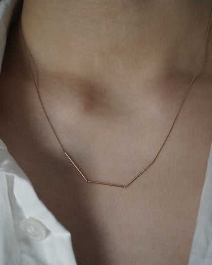 bar necklace square