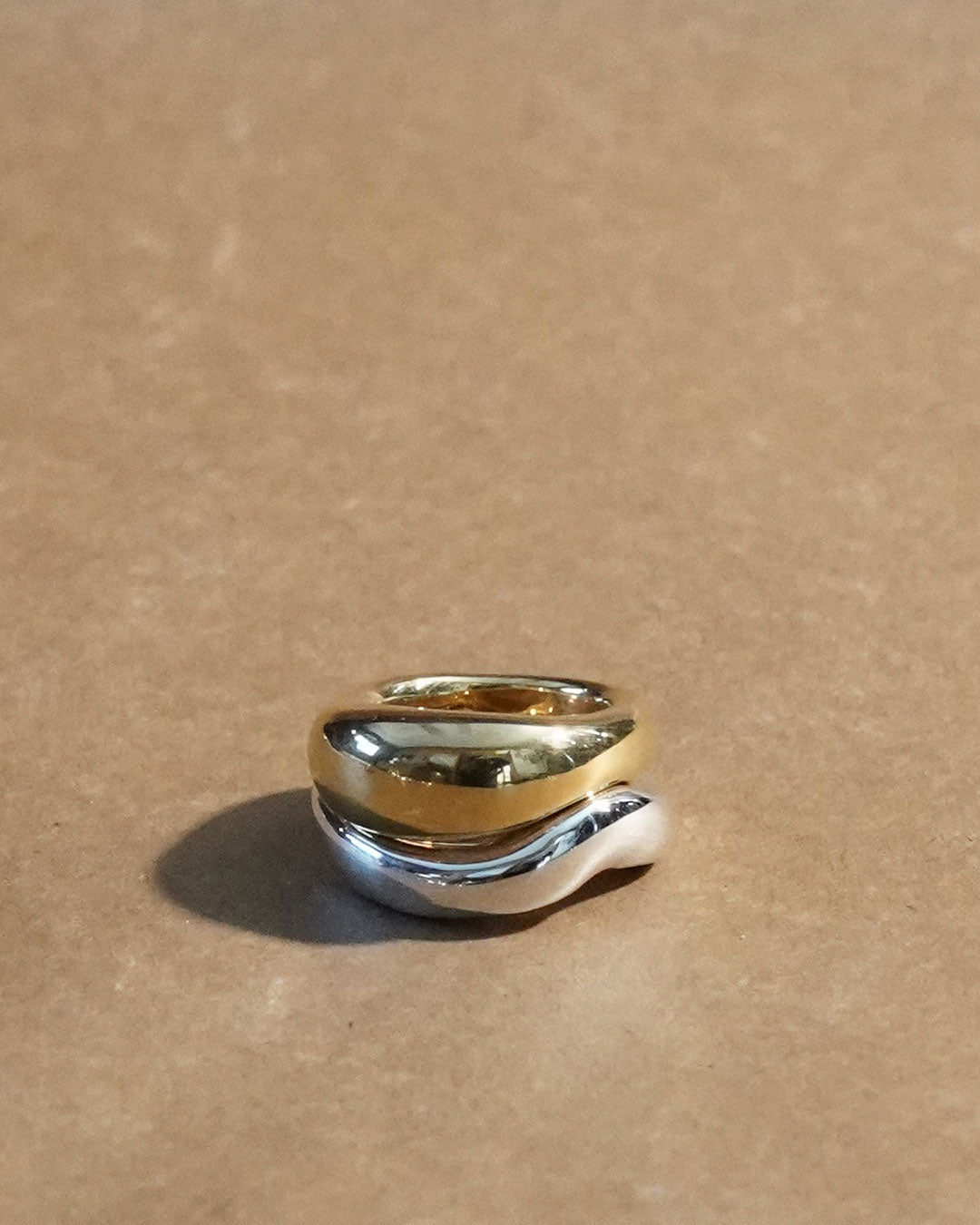 flowing ring 1 YG