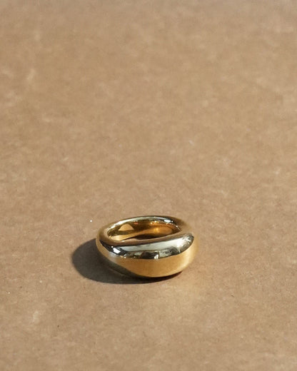 flowing ring 1 YG