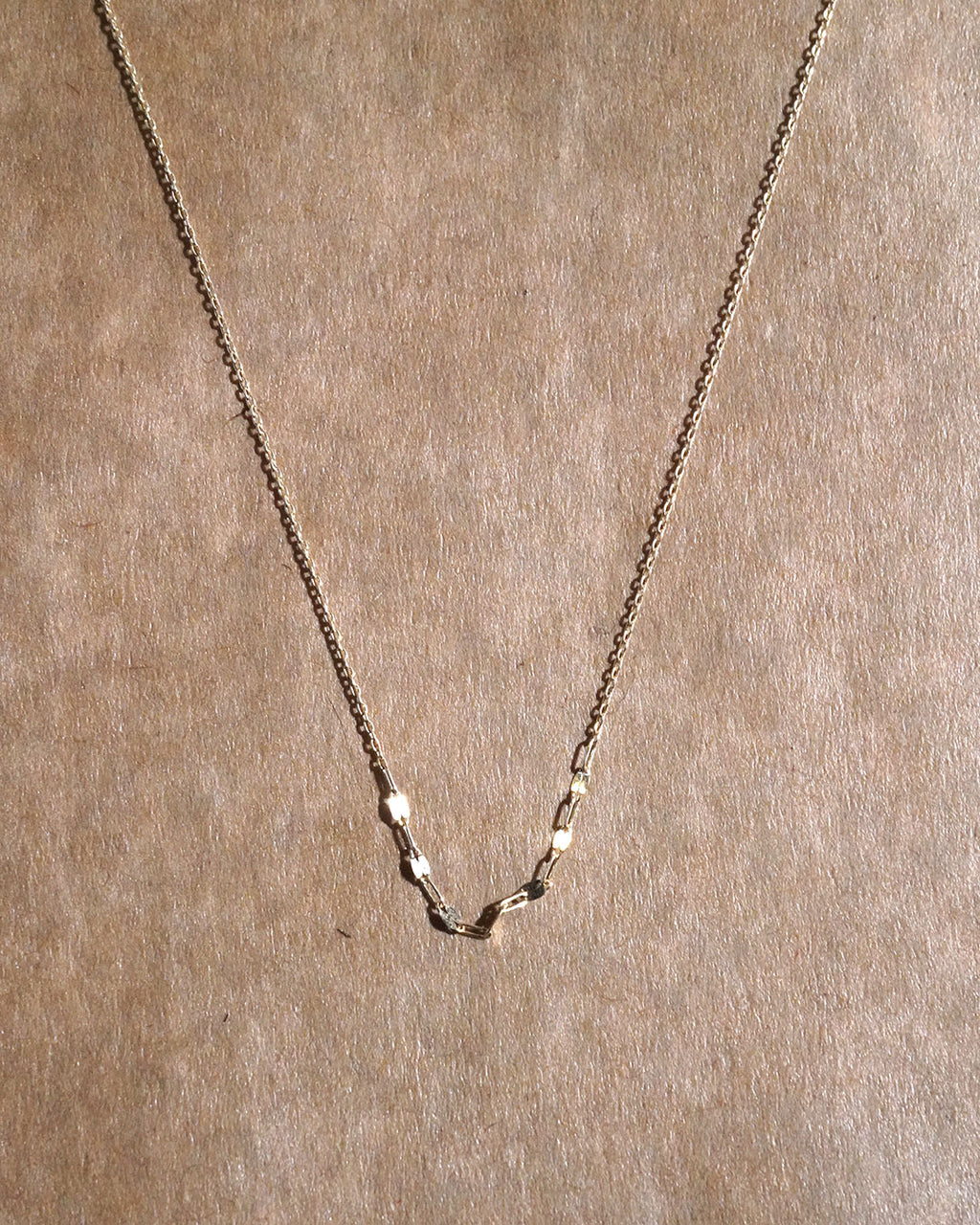mix chain necklace
