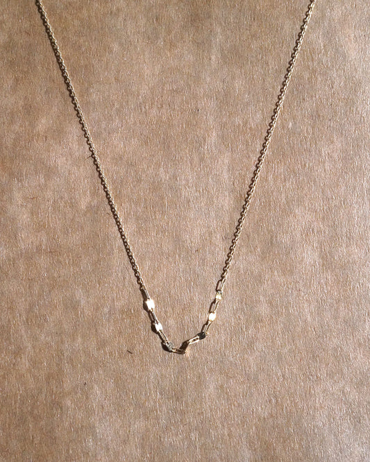 mix chain necklace