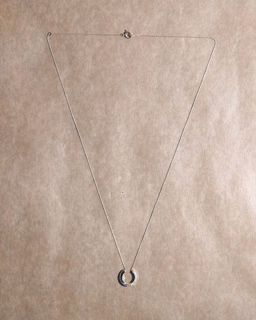 mobius dia necklace