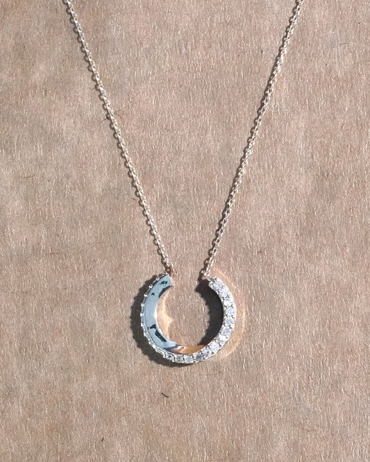 mobius dia necklace